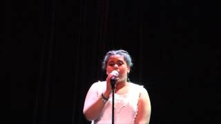 Sisely performing "Skinny Love"