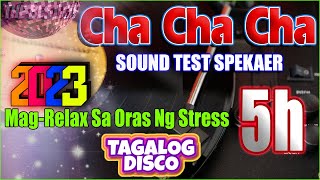 RELAXING DISCO CHA CHA VIBES 2022 ✨ CHA CHA TAGALOG LOVE SONGS MIX 2022. ROAD TRIP CHA CHA( 1 HOUR )