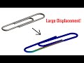 Solidworks FEA Analysis | Paper Clip