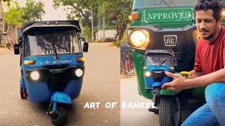 Hanmade rickshaw moving on remote control/working process @ARTofSAHEEL