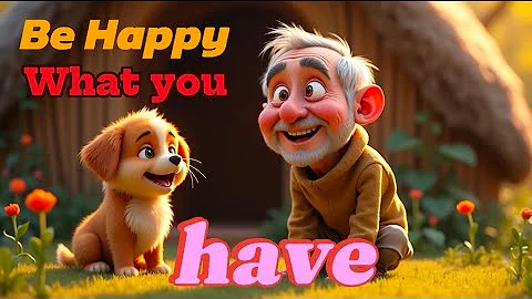 How to Be Happy With What You Have | A Motivational Moral Story About Simplicity & Sharing