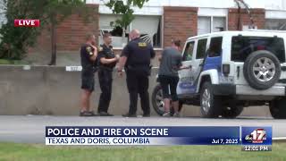 North Columbia police and fire call