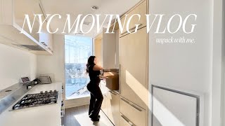 moving into my dream NYC apartment: Unpack with me