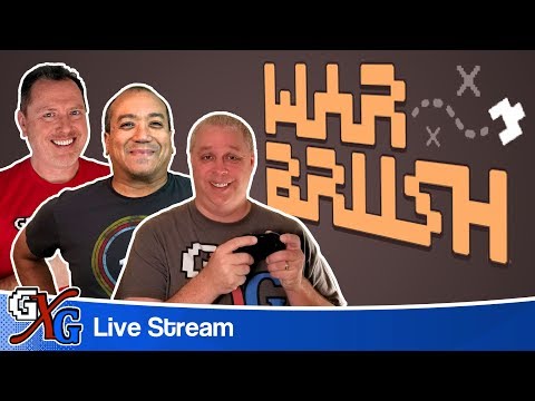 Splatoon + Combat + Qix = War Brush Indie Game!  - GenXGrownUp Live