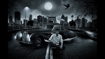 Creative Photoshop Manipulation Tutorial | The Car on City of road