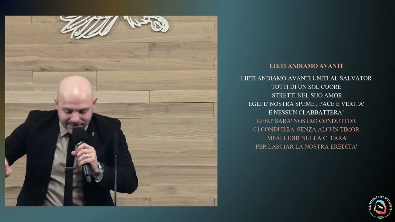 Cantici del 08 Marzo 2026 - Tabernacolo Fede Restaurata