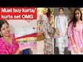 Summer special kurta and kurta set Office/College Wear Libas/Chikankari kurti/cotton/Co ord set