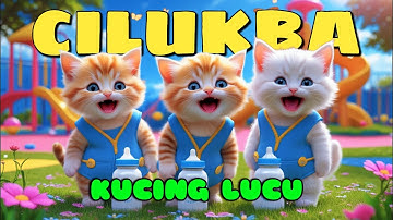 Kucing Lucu Pok Ame ame Cilukba 🐱 Pok Ame Ame Belalang Kupu kupu Cilukba Viral 💃