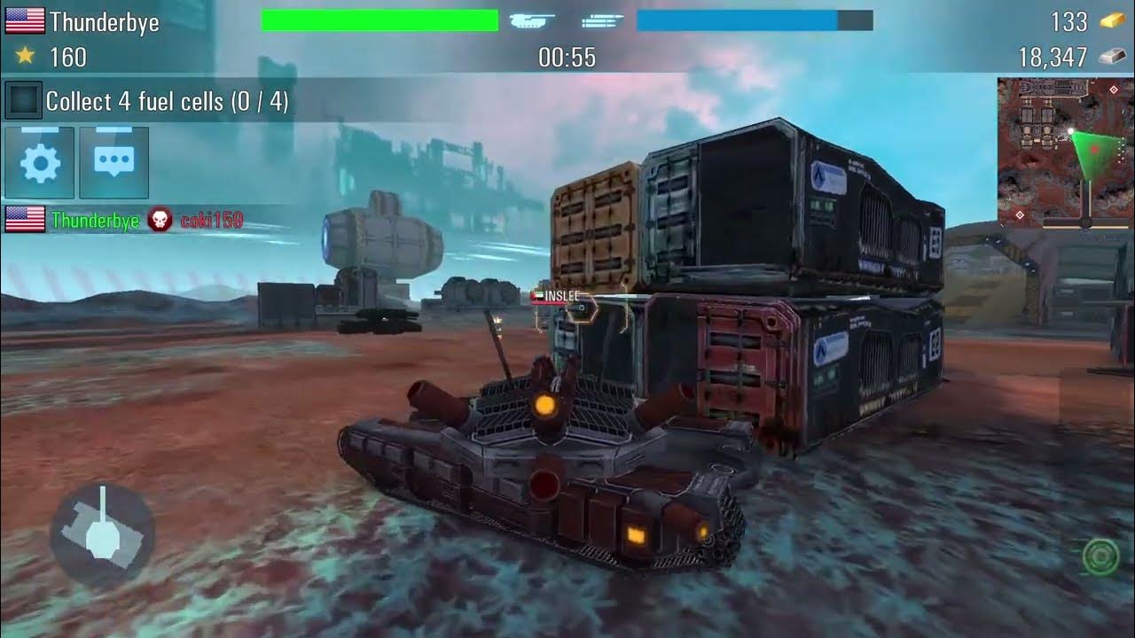 Tanks vs Robots Gameplay 2022 Assaulter A61 Stock Performance YouTube