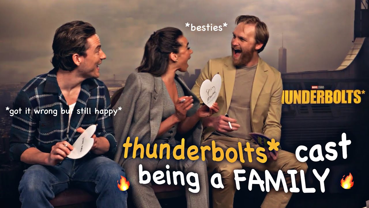 thunderbolts* cast being just TOO FUNNY for this world | part 2