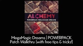 Alchemy POWERPACK - 165 Patch Walkthru Video w/Tips & Tricks! screenshot 2