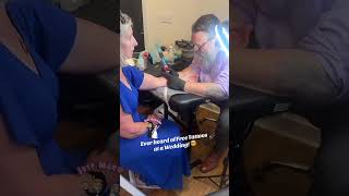 Ever heard of free tattoos at a wedding? #wedding #tattoo