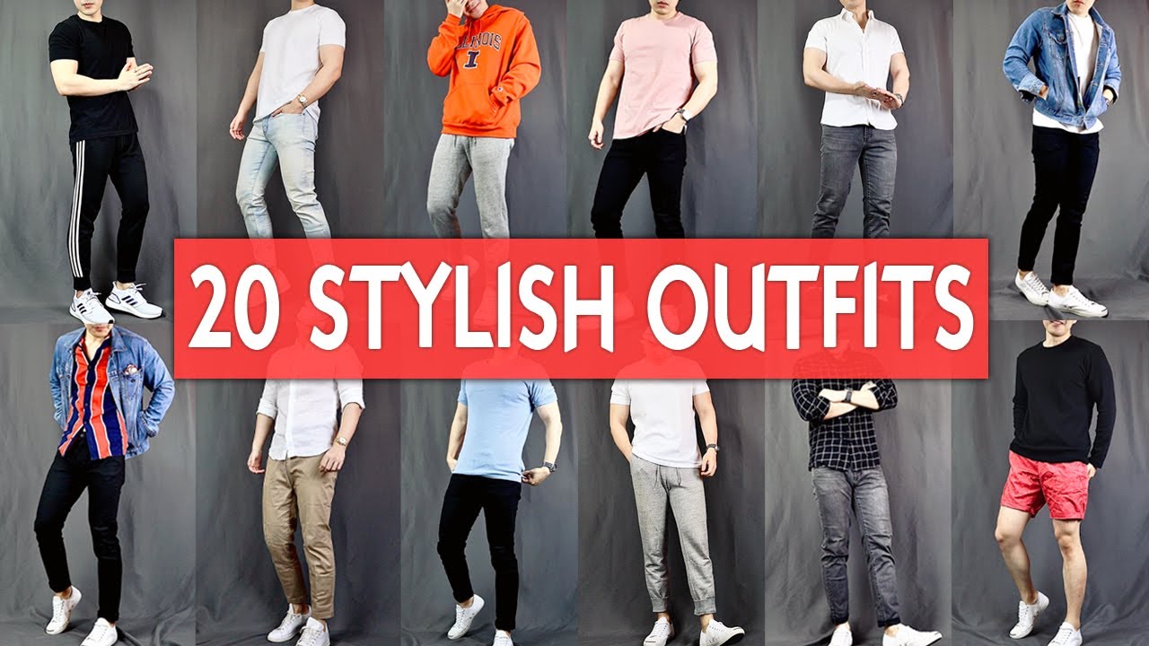 20 STYLISH BACK TO SCHOOL OUTFITS | Outfits For Young Men - YouTube