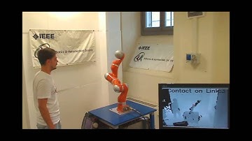 Estimation and control of single contact force