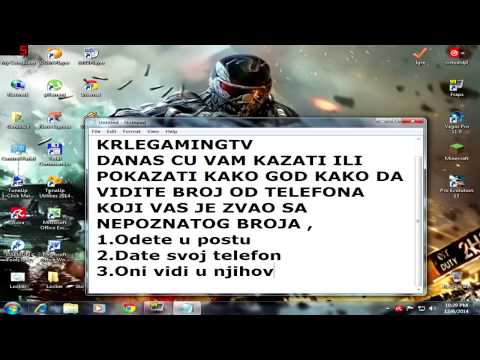 Video: Kako Saznati Skriveni Broj Mobitela