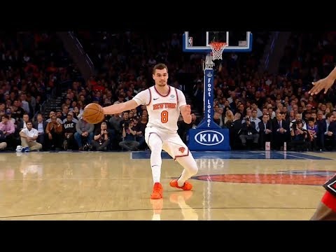 Mario Hezonja SICK SPINNING ASSIST for Vonleh DUNK! Thread the Needle