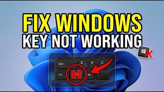 How To Fix Windows Key Not Working