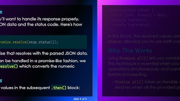 Resolving Promises with Fetch: How to Access Status and JSON Data Together