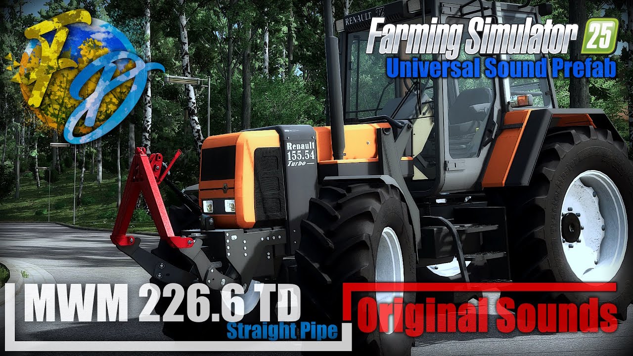 Mwm 226.6TD Düz Borulu Motor Sesi (Prefab)