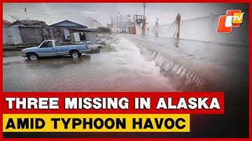 Three Missing, Dozens Rescued As Typhoon Halong’s Remnants Hit Western Alaska