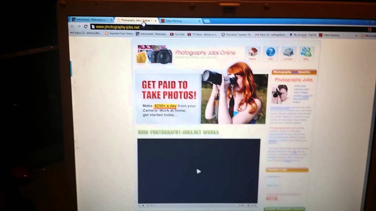 Best photography job online YouTube