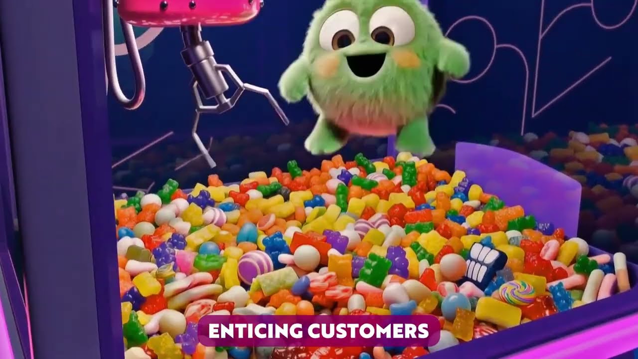 Futureino Candy Palace claw machine