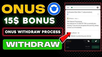 Onus Withdraw Process 🤑 Onus Exchange 15$ Bonus 😱 Onus Exchange Update 💸