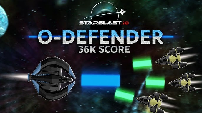 Starblast.io - U Sniper and Advanced-Fighter, Team Mode 32