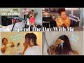 A Routine That Helped Me Lose 105 lbs 🤩 Wash Day 💦 Trimming My Natural Hair ✂️ With My Babies 👩‍👧‍👦