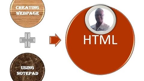 How to Create HTML Webpage Using Notepad  ( TRY IT NOW )