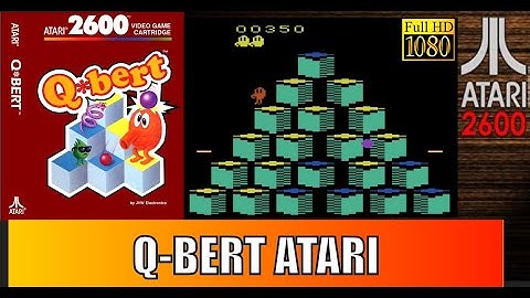 Retro Gaming Fun with Q*bert on Atari 2600! 🕹️