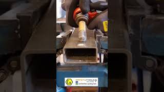 Stainless Steel M6 Countersunk Bolt Removal With Atex Grinding Tools A-0005