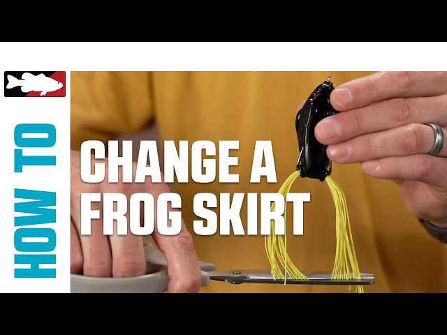 How-To Change a Hollow Body Frog Skirt - Tackle Warehouse Tutorial 