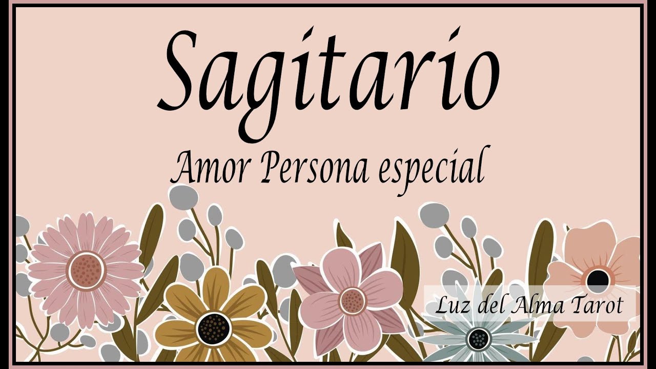 Sagitario!♐ Amor!💖 Te ama con locura, lo sos todo para esta persona y ...