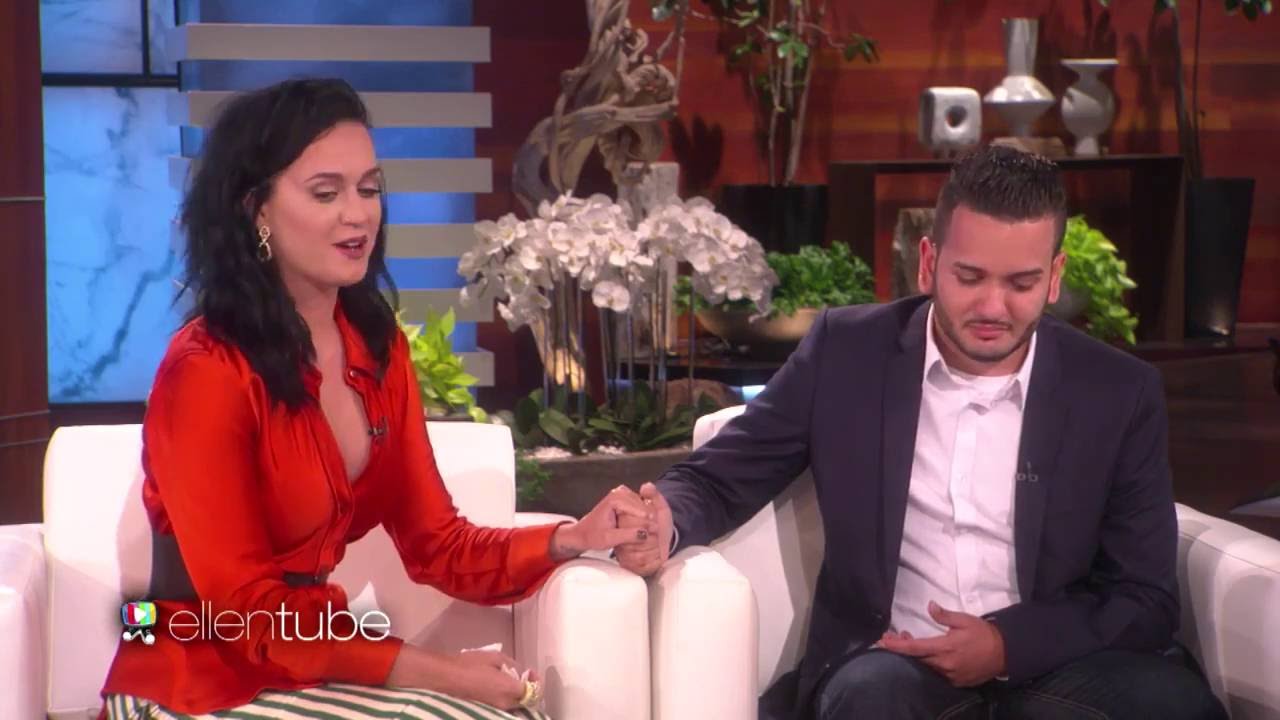 Emotional Katy Perry Surprises an Orlando Survivor