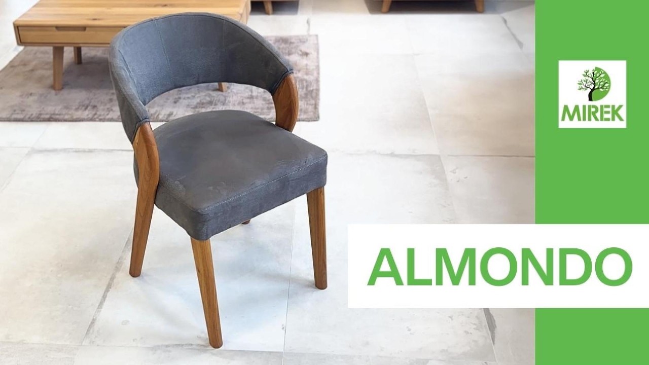 🪑 ALMONDO – luxusná dizajnová dubová stolička