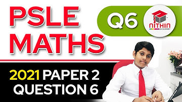 PSLE Math 2021 | Paper 2 Question 6 |  Primary 6 Singapore | Line, Graph & Average