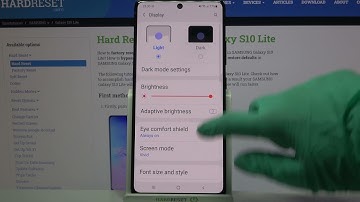How to Change Font Style on SAMSUNG Galaxy S10 Lite – Font Style