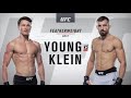 Shane young vs  ludovit klein fullfight highlights 26th september 2020