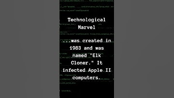 The First Computer Virus Was Created by a 15-Year-Old! 🤯 #TechFacts #CyberThreats #MindBlown