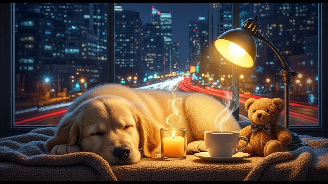 24 Hours Calming Music for Dogs ❄️🐾 Winter Sounds to Ease Anxiety, Sleep Deep & Relax #612