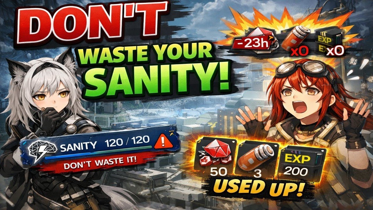 Не тратьте своё здравомыслие в Arknights Enfield! ~ВЫБЕРИТЕ ПРАВИЛЬНЫЕ ВАРИАНТЫ НАГРАД!~