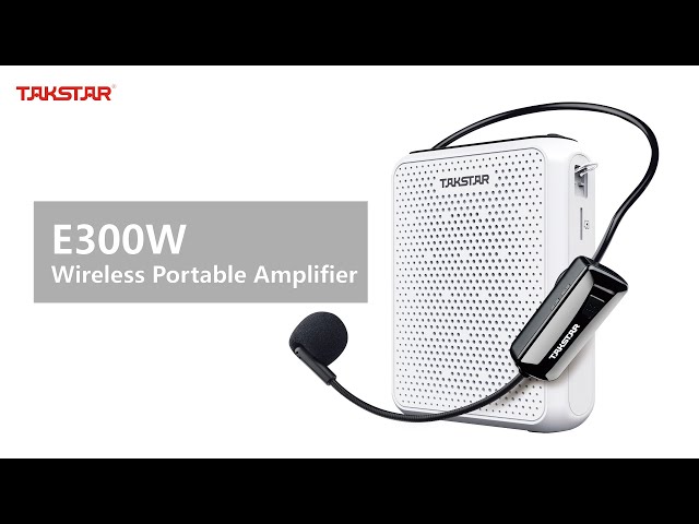 Портативна система для гіда Takstar E300W (білий)