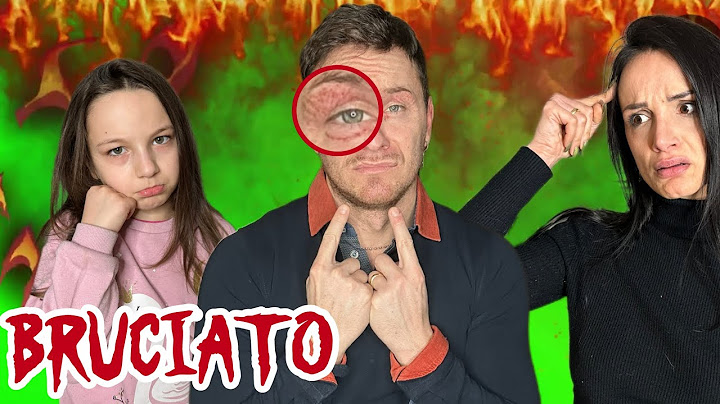 PAPÀ DANIELE SI BRUCIA GLI OCCHI MENTRE CUCINA!