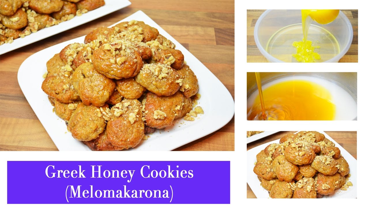 Melomakarona / Μελομακαρονα (Greek Honey Cookies) EASY Recipe YouTube