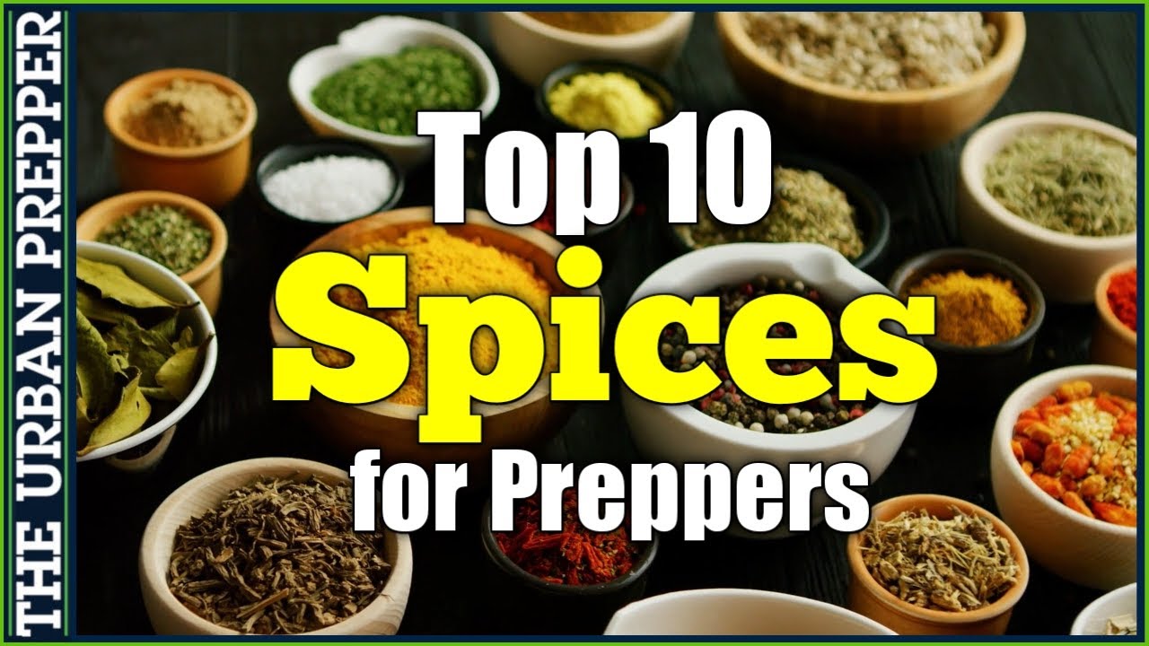 Top 10 Spices & Seasonings for Preppers - YouTube