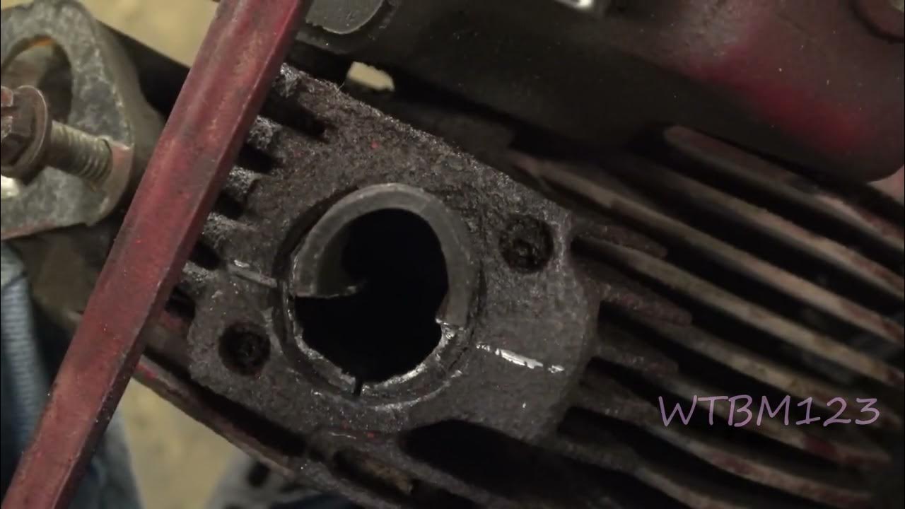 Remove Stuck Exhaust Pipe , Small engine Exhaust YouTube
