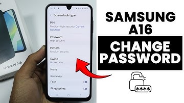 How to Change Lockscreen Password In Samsung A16