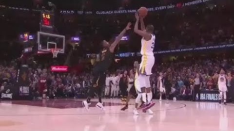 Kevin Durant UNREAL CLUTCH Three Seals Game 3 Warriors vs Cavaliers 2018 NBA FINALS