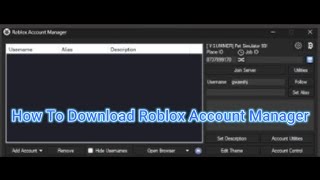 How To Download Roblox Account Manager December 2025 Mp3 Mp4 Download Mqdefault 
